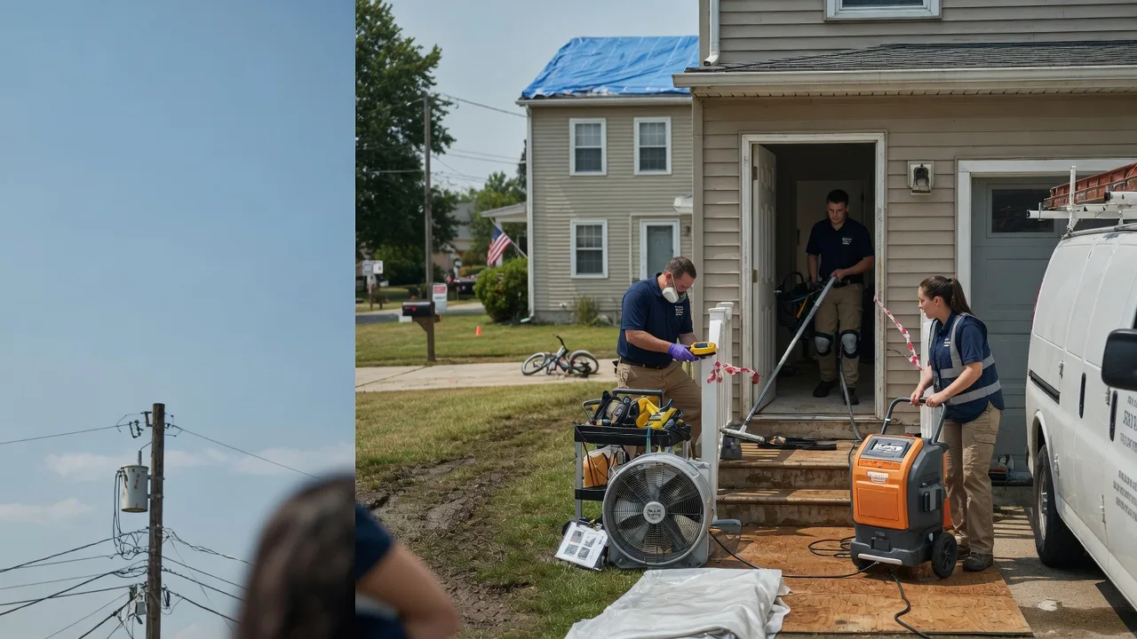 Water Damage Repair in Howe, TX near me